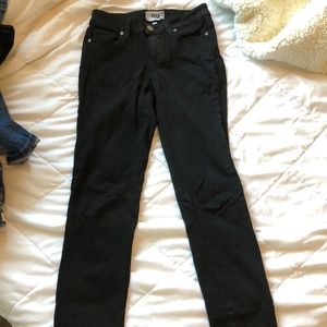 Paige Black Skinny Jeans (Black)